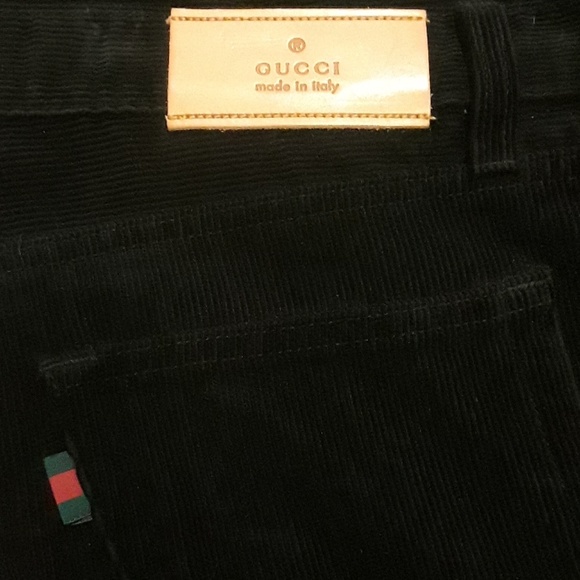 gucci corduroy pants